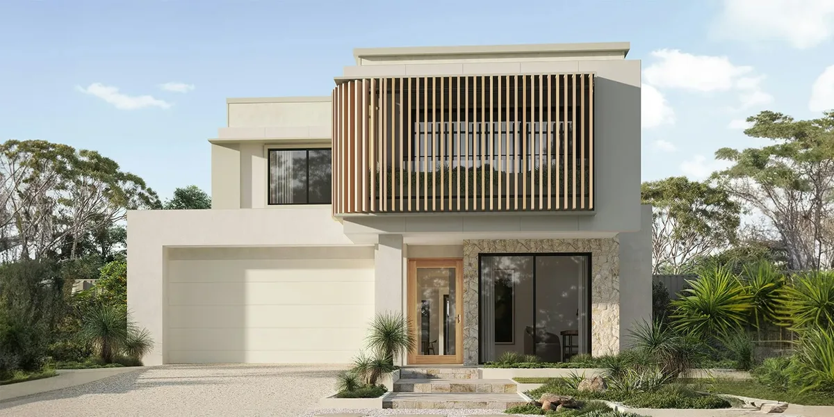 The Aspen Oceana facade by Ownit Homes