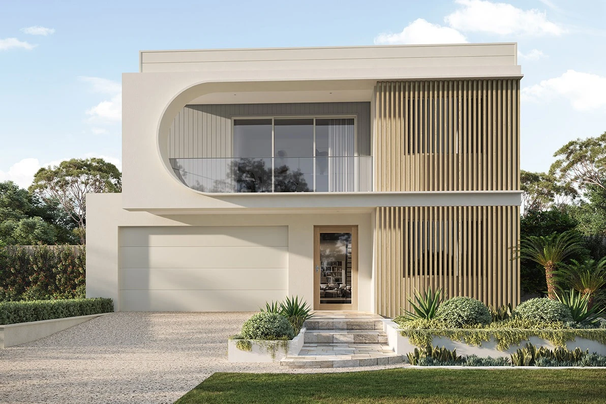 Stradbroke Curve facade