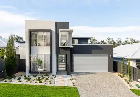 Capri home design - curated contemporary double storey home with open-plan living