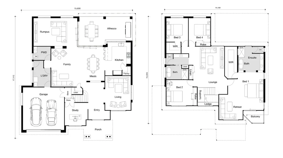 Hampton East floor plan