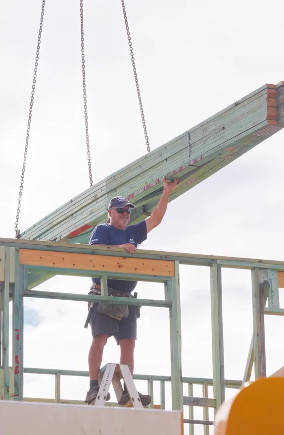The Frame Taking Shape