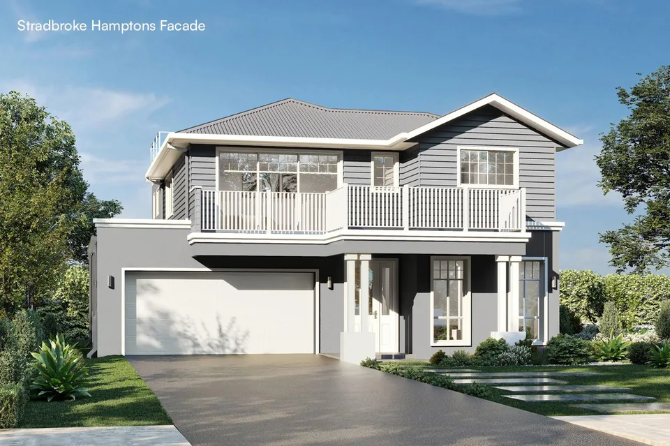 Stradbroke Design with Hamptons Facade