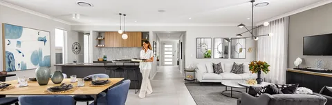 Ownit Homes Springfield Rise display home - Capri design on display at 20 Grafton Street, Spring Mountain