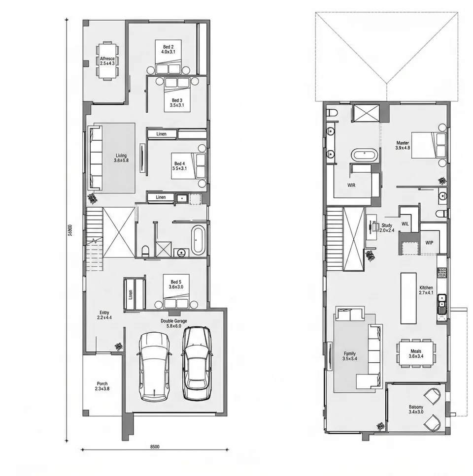 Lakeview floor plan