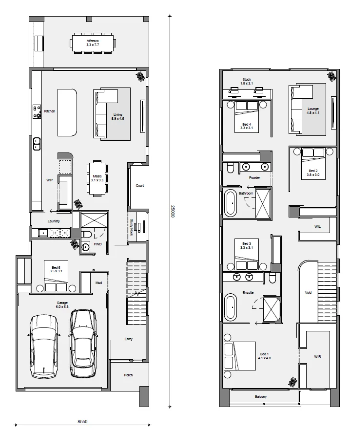 Bondi floor plan