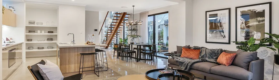 Hamilton 317 home design - original award-winning narrow-lot double storey facade