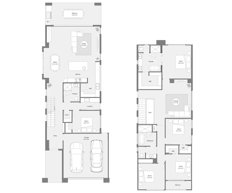 Amalfi floor plan