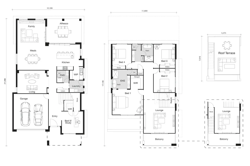 Horizon floor plan