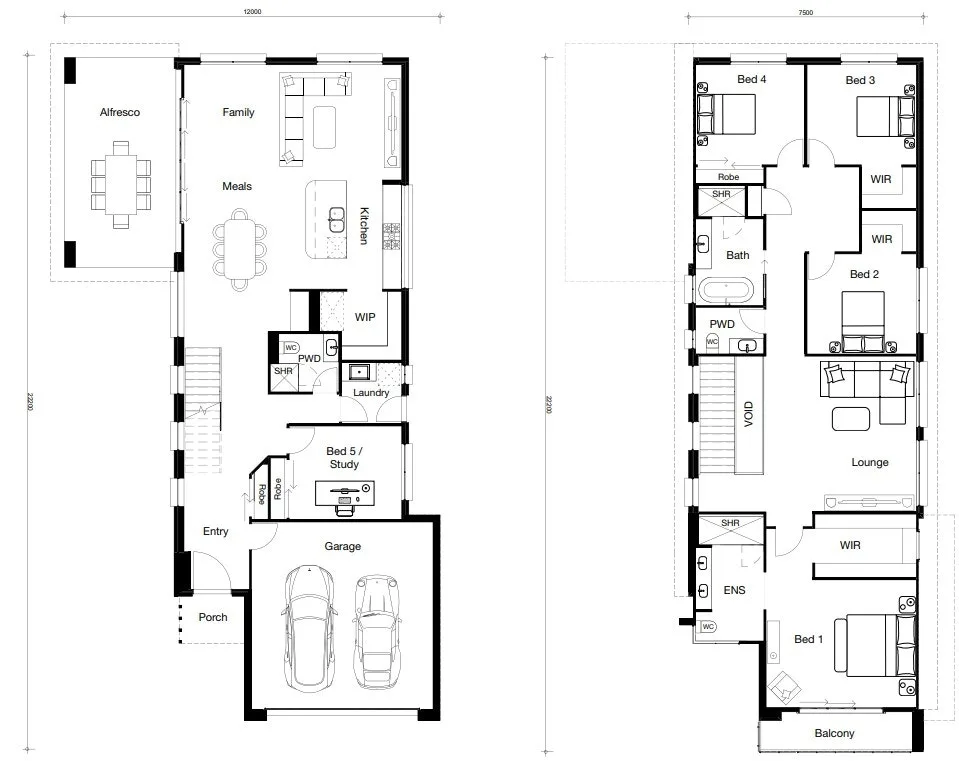 Hamilton 345 floor plan