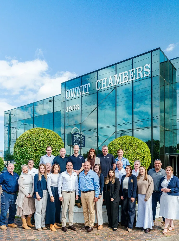 The Ownit Homes team outside Ownit Chambers