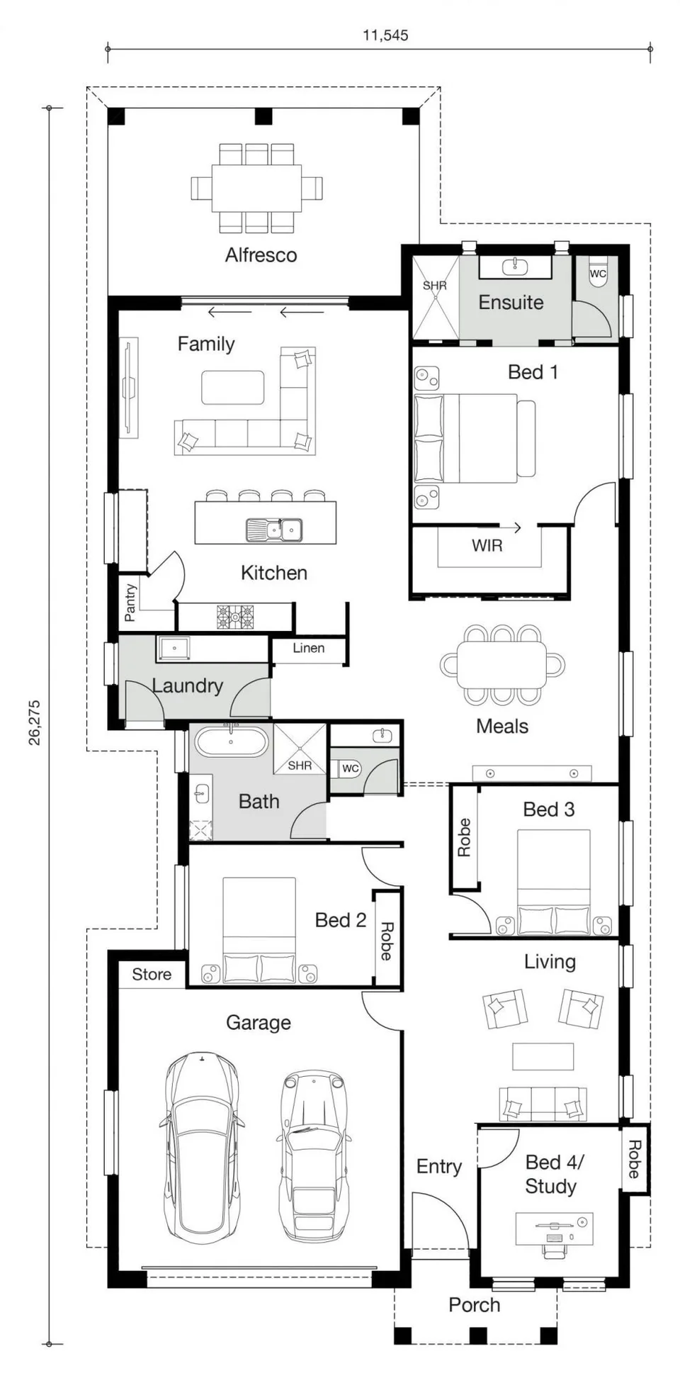 Jasmine floor plan