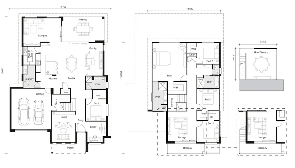 Panorama floor plan