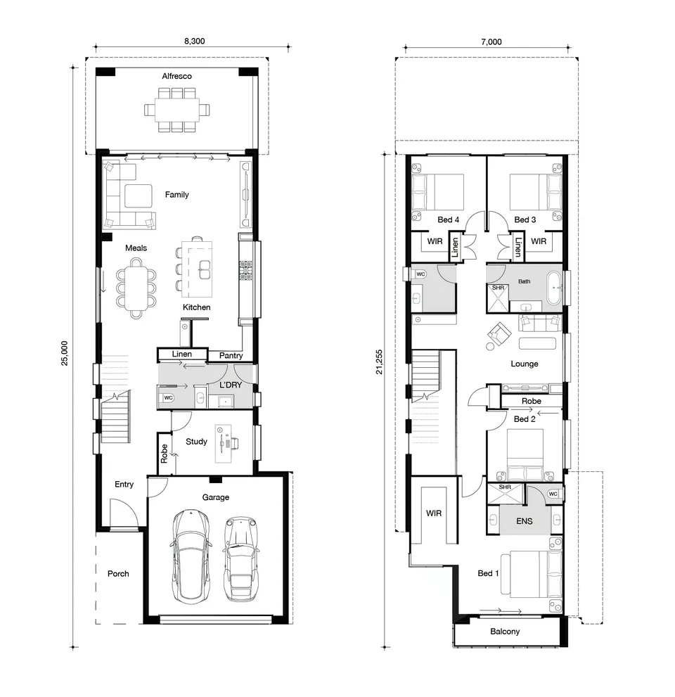 Hamilton 317 floor plan